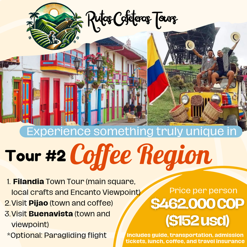 Coffee Region Tours filandia quindio Coffee Region Tours filandia quindio
