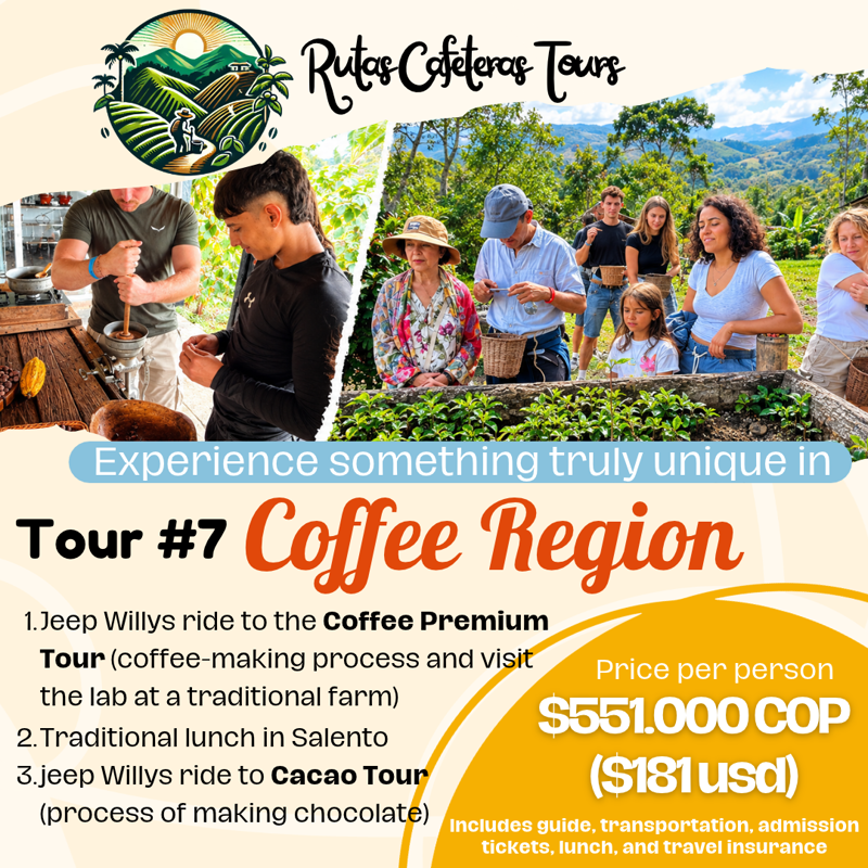 Coffee and cacao Tour eje cafetero colombia Coffee and cacao Tour eje cafetero colombia