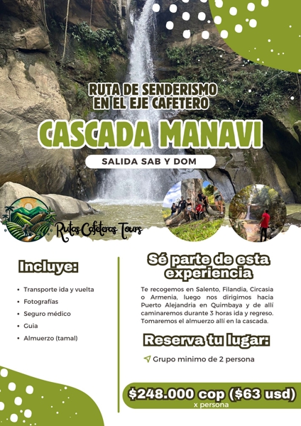 tour senderismo eje cafetero cascada quindio tour senderismo eje cafetero cascada quindio