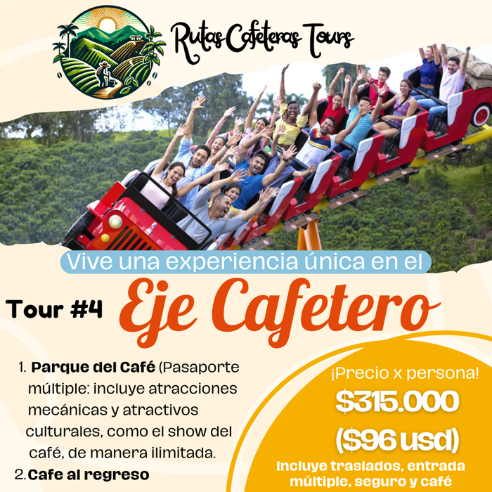 tour por el eje cafetero al parque del cafe
