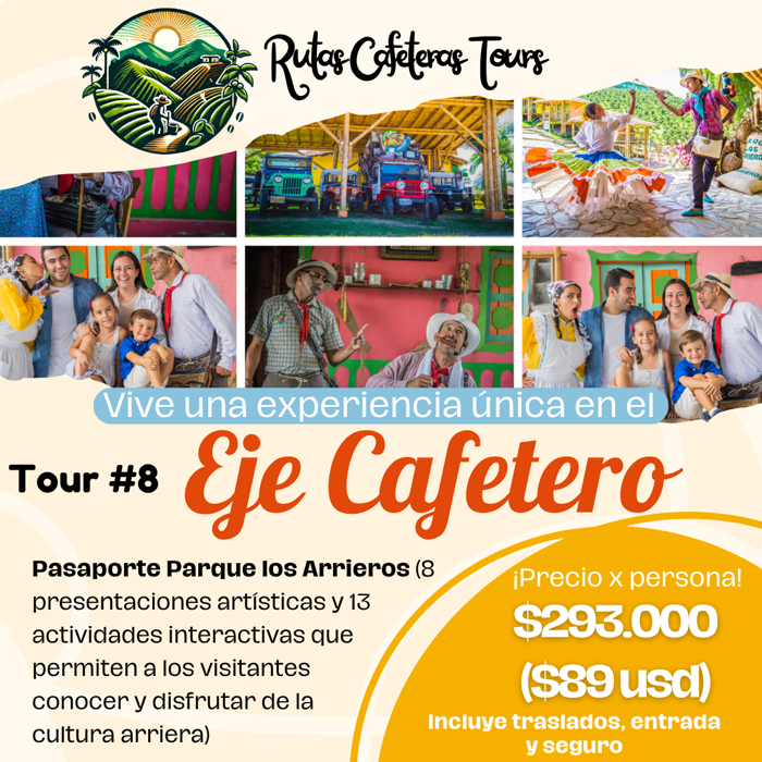 tour por el eje cafetero al parque los arrieros