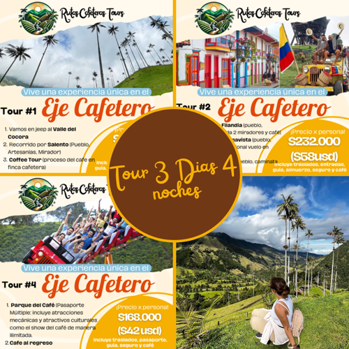 tour eje cafetero todo incluido tour eje cafetero 3 dias 4 noches