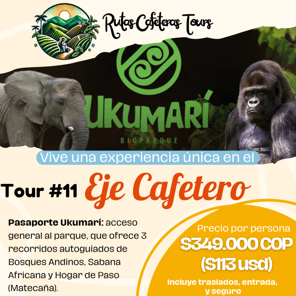 tour eje cafetero bioparque ukumari pereira tour eje cafetero bioparque ukumari pereira